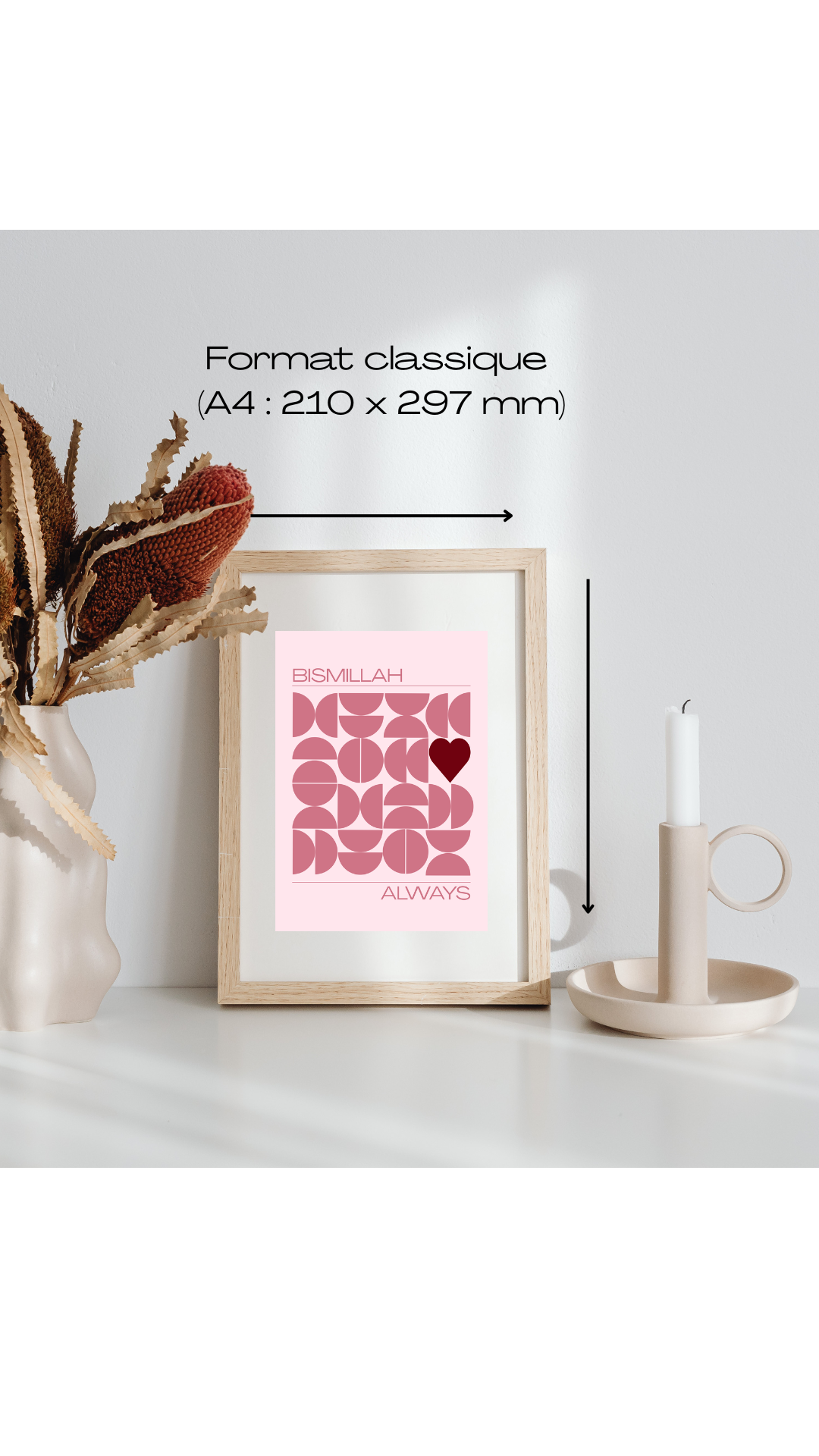 Tableau "bismillah always"