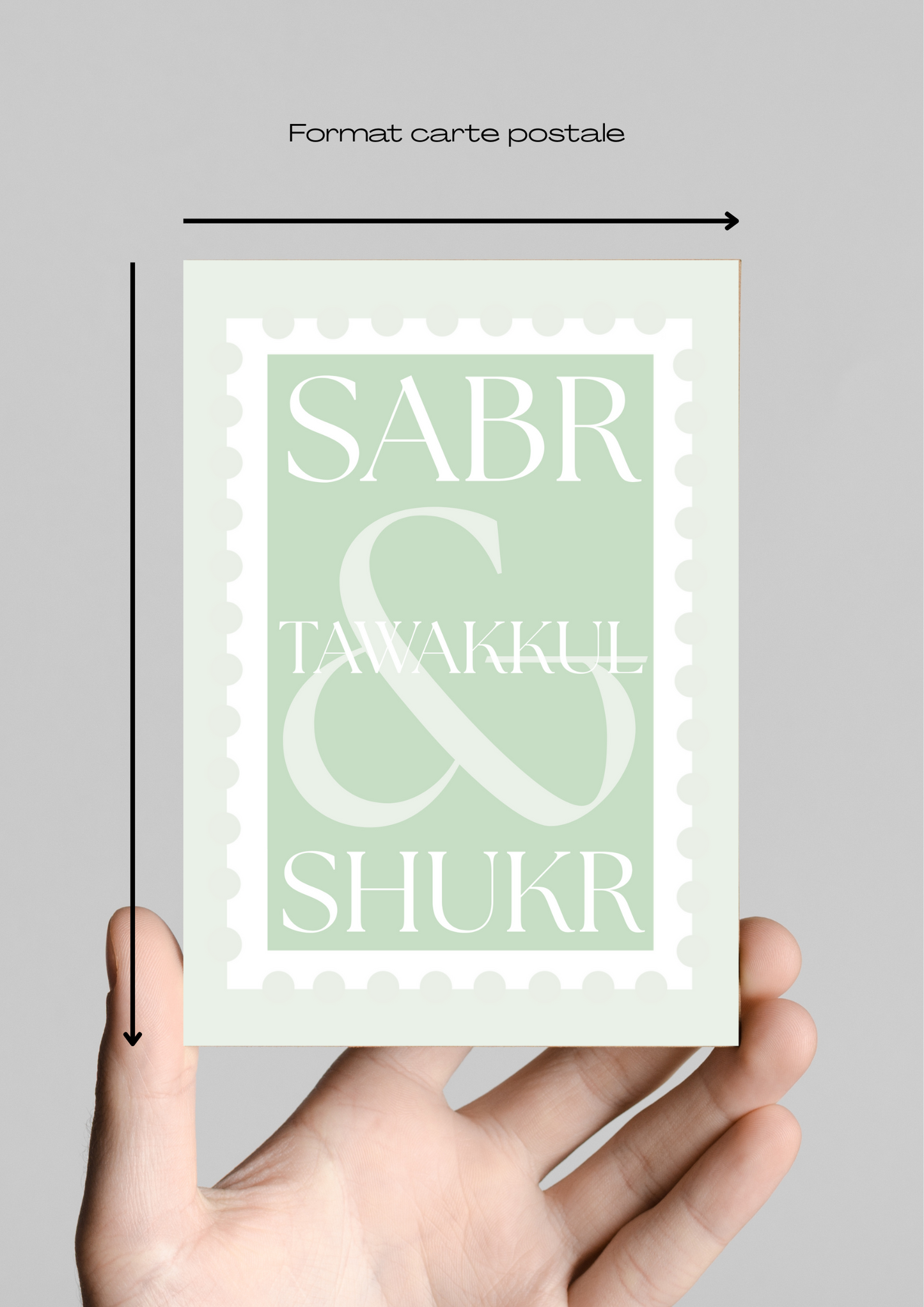 Tableau "Sabr, Tawakkul & Shukr"
