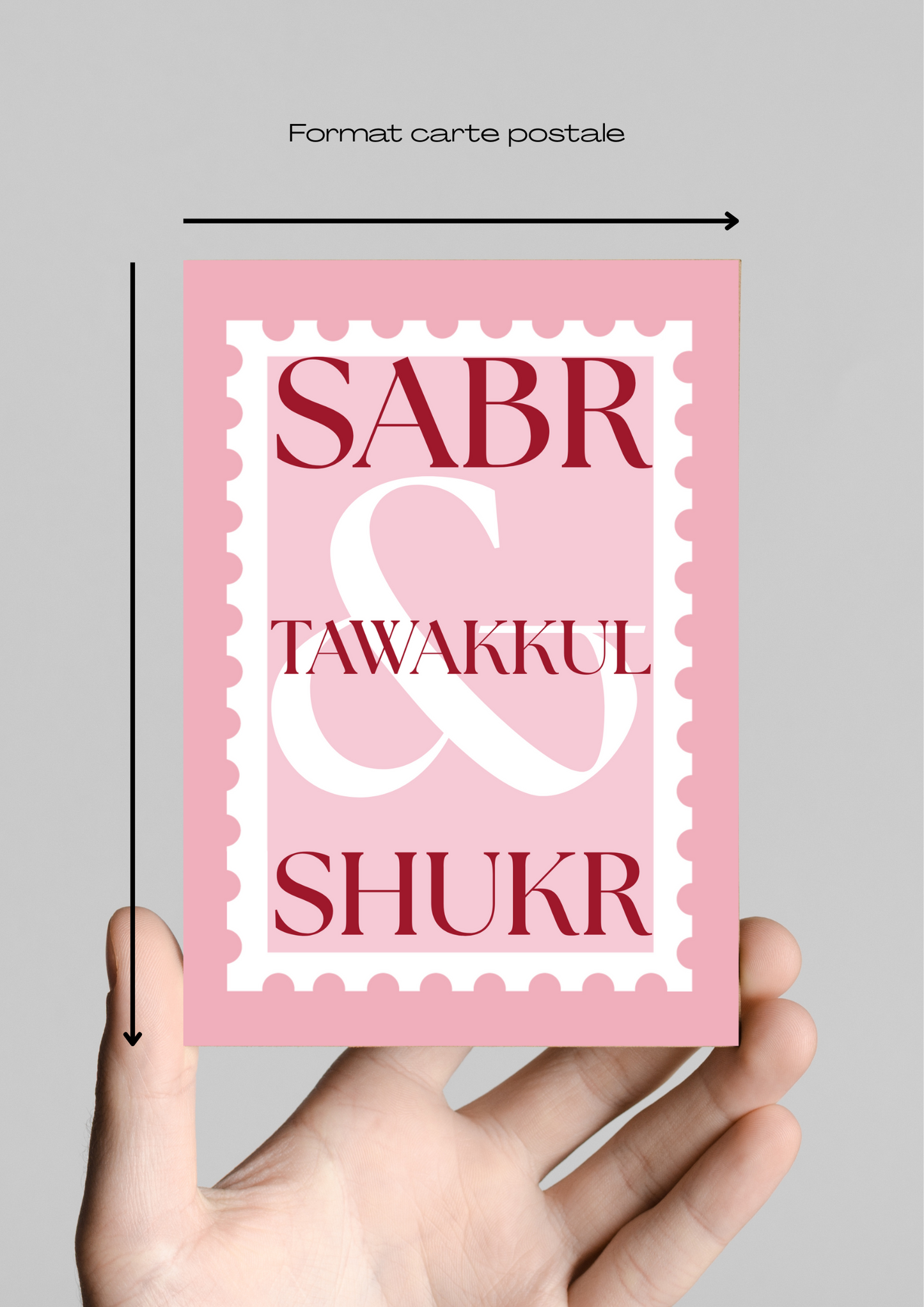 Tableau "Sabr, Tawakkul & Shukr"