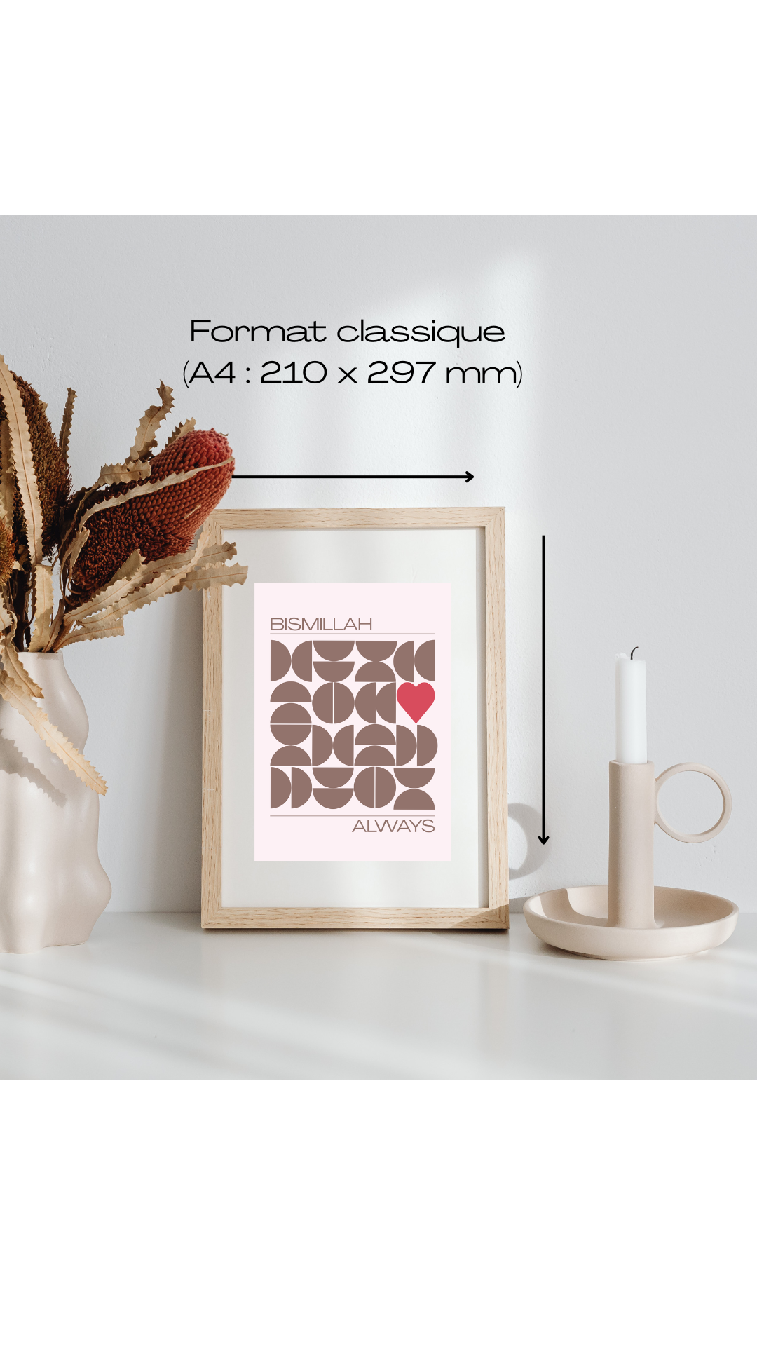 Tableau "bismillah always"
